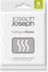 Joseph Joseph Intelligent Waste Activated Carbon Odor Filter Refills for Food Waste Caddy Kitchen Bin - Pack of 6...