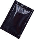 QQ Studio 100 PCS Metallic Mylar Foil Open Top Sealable Bags (7x10cm (2.7x3.9"), 100x Black)...