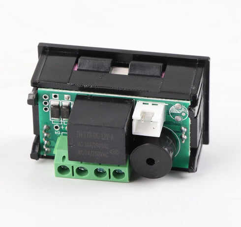 Digital Display Microcomputer Thermostat Temperature Controller Switch Temperature Sensor Microcomputer Thermostat for Air Conditioning System DC1...