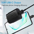Type C Charger, 25W USB-C PD Fast Charging with 6ft Android Phone Charging Cable Compatible with Samsung Galaxy S24/S23 Ultra/S23/S23+/S22/S22 S21...