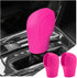 2 Pack Car Gear Shift Knob Cover, Anti-Slip Auto Knob Gear Stick Protector, Comfortable Silicone Handbrake Shifter Cover for Men Women, Universal ...