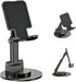 Phone Stand for Desk, 360 Degree Rotating Phone Stand Adjustable Cell Phone Stand Accessories Portable Smart Phone Stands Foldable Holder for Desk...