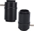 1X C Mount Adapter Lens, Alloy CTV Microscope Lens Camera Interface Adapters for Simul Focal Trinocular Stereo Microscope...