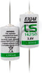 (2-Pack) 3.6V LS14250 1/2AA Lithium Thionyl Chloride Battery with Axial Terminals, Replacement for SAFT LS14250, ER14250 Li-SOCi2...