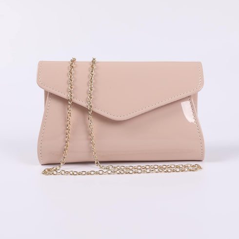 Fashion Glossy Envelope Faux Patent Leather Clutch Evening Bags for Women Wedding Formal Prom Handbag...