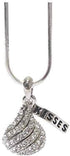 Recyclebabe Necklaces Candy Kiss Necklace C33 Crystal Luxury Plated So Cute...
