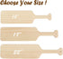 BATTIFE 15 Inch Greek Fraternity Paddle, Unfinished Solid Pine Wood Paddles, Wooden Sorority Frat Paddle for Arts Crafts...