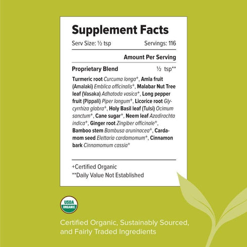 Banyan Botanicals Immune Health NOW – Organic Herbal Immune Booster - Powdered Mix of Herbs for Lungs, Respiratory & Immune System Support* – 3.5o...