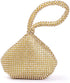 Women's Evening Bags Glitter Rhinestone Triangle Purse Party Prom Wedding Purse...