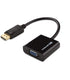 Cable Matters DisplayPort to VGA Adapter Male to Female, Gold Plated DP to VGA Adapter, Black...