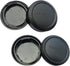 Rear Lens Cap + Fuji X Body Cap Cover for Fujifilm X-T5 X-T4 X-T3 X-E4 X-T2 X-T1 X-S10 X-T30 II X-T20 X-T10 X-T200 X-T100 X-PRO3 X-PRO2 ..X Mount ...