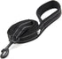 TRUE LOVE Reflective Dog Leash Puppy Walking Lead, Padded Pet Chain Rope?Length 110cm Truelove TLL2111(Black,M)...