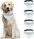 Dog Bandana Collar, 4 PCS Sublimation Blank DIY Dog Bandanas with Adjustable Buckle Polyester Pet Triangle Scarfs Kerchief for Large Dogs, XL...