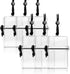 6Pcs Waterproof Badge Holder Case, Clear ID Card Holder with Lanyard, Floating Sports Case Locker, Waterproof ID Card Case with Double Locker for ...