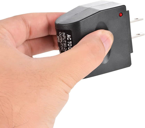 Universal AC to DC Car Cigarette Lighter Socket Adapter Converter, DC 12V 500mA Vehicle Power Inverters, Power Supply Transformer Wall Plug for Ca...