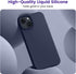 OTOFLY Designed for iPhone 13 Phone Case, Silicone Shockproof Slim Thin Phone Case for iPhone 13 6.1 inch (Midnight Blue)......