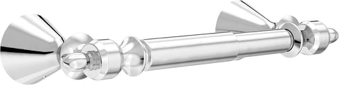 Delta VES50-PC Vessona Wall Mount Spring-Loaded Toilet Paper Holder Bath Hardware Accessory in Polished Chrome...