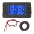Oumefar PZEM-022 LCD Digital Display Power Energy Panel Digital AC KWh Tester Volt Amp Meter with Closed Type CT 100A for Industry...