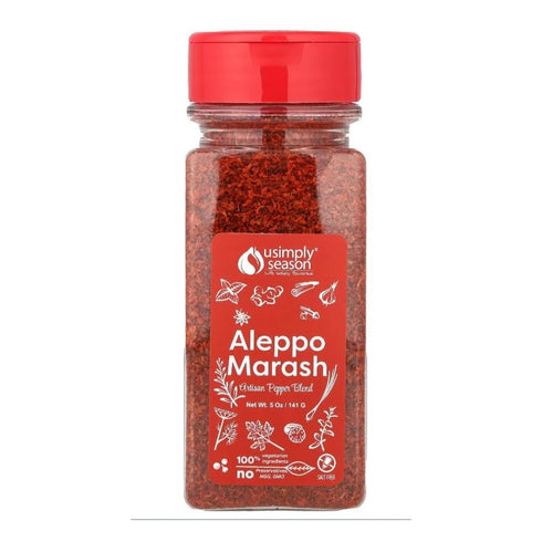 USimplySeason Red Pepper Flakes (Aleppo Marash, 5 Ounce)...