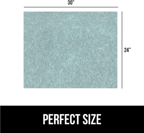 GORILLA GRIP LeakGuard Non-Adhesive Under Sink Mat for Kitchen Cabinet, Waterproof Quick Dry Shelf Liner, Durable Absorbent Felt Mats for Bathroom...