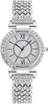CdyBox Women Luxury Crystal Watch Classic Bracelet Watches Analog Quartz Wristwatch (Silver)...