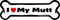 Imagine This Company I Love My Breed Bone Shaped Pet Magnet; Removable Magnets for Cars, Fridges, Lockers & More, Stylish Pet Inspired Car Accesso...