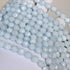 Best Sellers Natural Stone Beads Faceted Polygon Aquamarine Crystal Energy Stone Healing Power for Jewelry Making(8mm)...