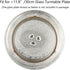 Microwave Turntable Ring,8.7 Inch Microwave Oven Tray Rotating Roller Support Ring Large Glass Plate Tray Wheel Ring(2 PCS),Roller Height 15 mm...