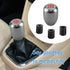 Car Gear Shift knob, Manual Transmission Shift Knob, Car Gear Lever Stick Shift Handle with Adapters, Aluminum Shift Knob, 5 Speed Shifter Knob Ge...