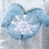 pinkblume 72pcs Iridescent White 3D Snowflake Wall Stickers Holographic Snowflakes Wall Decals for Winter Wonderland Christmas Frozen Nursery Xmas...