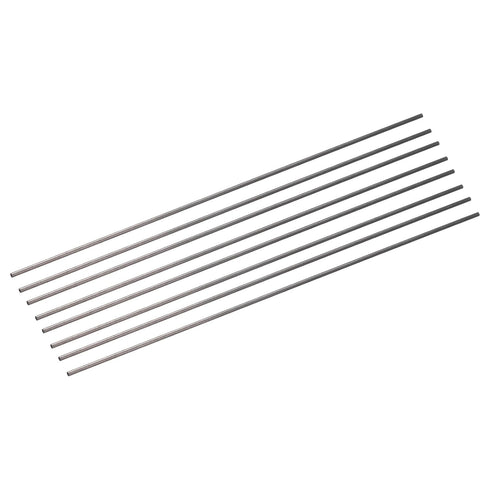 uxcell 8Pcs Carbon Fiber Tube 1 x 2 x 200mm Pultruded Carbon Fiber Tubing for RC Airplane Kite Wing Tube Quadcopter Arm...