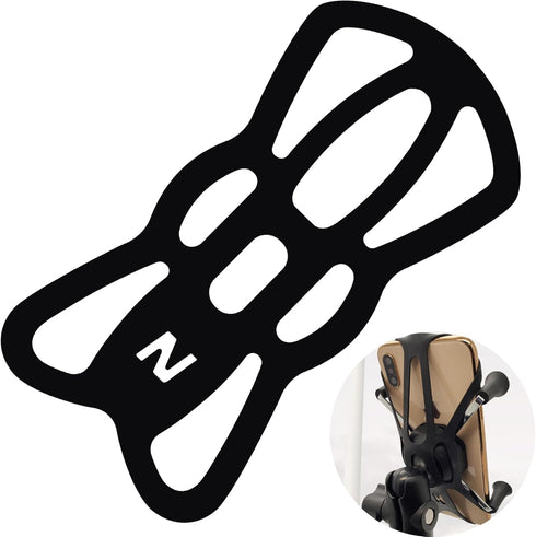 Phone Mounts Tether Compatible with RAM Mounts X-Grip - Elastic Rubber X Web Grip for Motorcycle/Bicycle Strap Compatible with UN7 UN10 UN12 Phone...