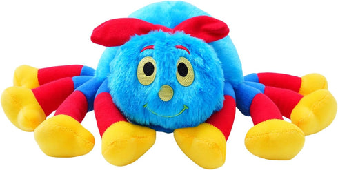 15.8-inch spider plush cute long haired spider stuffed animal toy for boys and girls, holiday birthday gift...