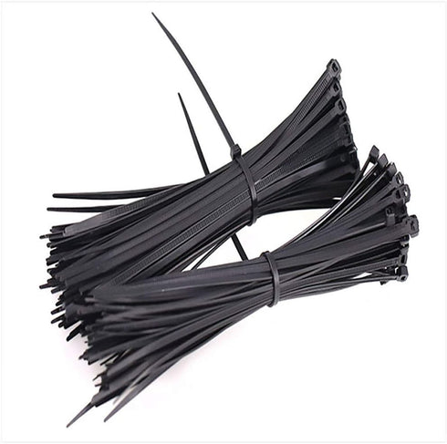 SYD 4 Inch length, 18lb Small size Self Locking Nylon Cable Zip Ties -1000 Piece (Black)...
