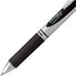 Pentel EnerGel Liquid Gel Ink Pens 0.7 mm - Pack of 5 Black Deluxe RTX Pens with 3 Refills...
