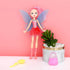 ONEST 5 Sets 8 Inch Fairy Girl Dolls Include 5 Set 8 Inch Flower Fairy Dolls, 5 Pieces Handmade Doll Clothes, 5 Pairs of Doll Shoes...