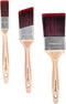 ROLLINGDOG 3PCS Paint Brushes for Painting Walls- Ergonomic Cutting in brush (1",2",3") for trimming and detail painting...