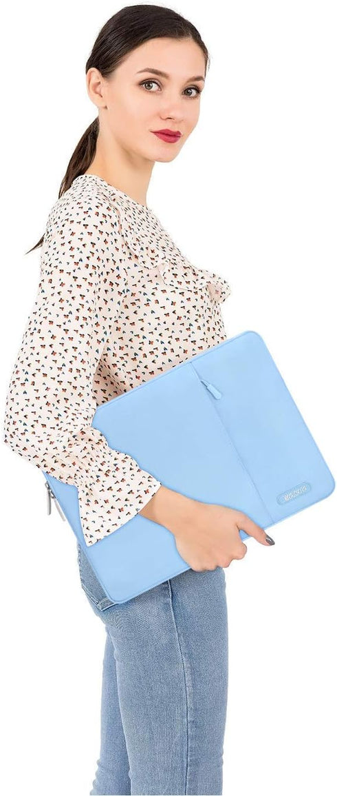 MOSISO Laptop Sleeve Bag Compatible with MacBook Air/Pro, 13-13.3 inch Notebook, Compatible with MacBook Pro 14 inch M3 M2 M1 Chip Pro Max 2024-20...