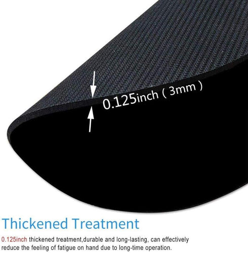 Cool Blue Galaxy Night Sky Pattern Mouse Pad Round Non-Slip Rubber Mousepad Laptop Office Computer Decor Cute Desk Accessories Customized Design M...