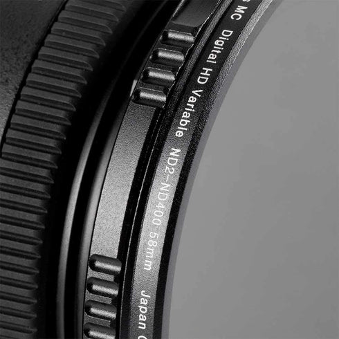 46mm ND Filter Ultimaxx 46mm ND2-ND400 Fader Variable Neutral Density Adjustable Lens Filter Dynamic ND Filter Optical Glass...