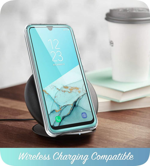 i-Blason Cosmo Series for Samsung Galaxy A20 / A30 Case, Slim Full-Body Stylish Protective Case with Built-in Screen Protector (Ocean)...