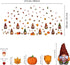 Spring Autumn Window Clings Fall Decor Thanksgiving Decorations Double-Sided Reusable Peel and Stick Removable for Glass Living Room Nursery Room ...