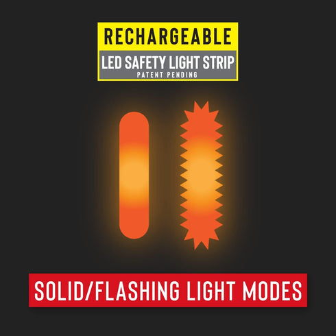 Coast SV300 Rechargeable Lighted High Visibility Safety Vest, Dual Mode, Zip Front, 2 Pockets, 2 Mic Tabs, Meets ANSI/ISEA Standards, 360 Visibili...