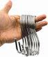 Heavy Duty Metal Chrome Plated S Shape Hooks, Set of 10 (Large)...