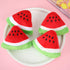 Pet Toy Chew Squeaker Squeaky Plush Cotton Triangle Ball Watermelon Sound Toys Puppies Small Dogs Useful and Deft?Toys?Dog Squeak Toys...