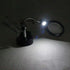 Desk Magnifier Loupe, Tabletop 3.5X 12x 3rd Helping Hand Soldering Tools LED Iron Stand Lens Magnifying Glass with 2 LED Lights, Adjustable Lockin...