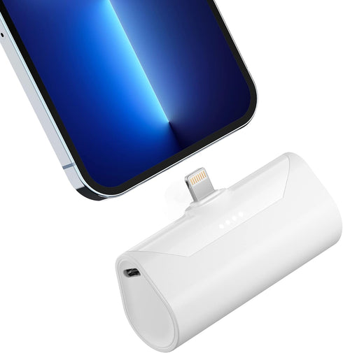 Small Portable Charger 4800mah Mini Portable Power Bank Fast Charging Lightweight 15W Lightning Ultra-Compact Battery Pack Charger for iPhone 14 1...