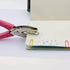 MIAO JIN 2Pcs 1/4 Inch Heart and Star Metal Single Handheld Hole Punch for DIY Craft Paper Scrapbook Puncher Hand Tool with Grip (Star&Heart)...