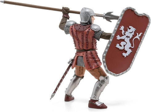 Papo -Hand-Painted - Figurine -Medieval-Fantasy -Knight with Javelin -39756 - Collectible - for Children - Suitable for Boys and Girls - from 3 Ye...