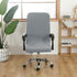 Office Chair Covers, Water Resistant Stretch Computer Chair Slipcover with Durable Zipper Universal Fit Boss Modern Simplism Style High Back Chair...
